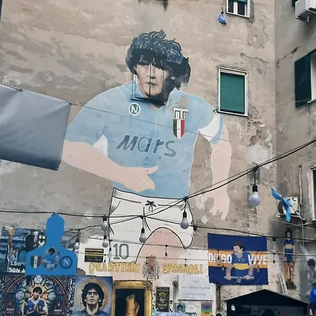 Dimora Maradona Ai Quartieri Spagn0Li Naples Exterior photo